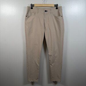 Public Rec Mens Workday Pants Size 31x30 Sand Beige Office Career Commute Travel